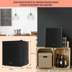 Happy Hour Minibar 5-15°C EEK G 25dB LED-Licht 16 Happy Hour Minibar 5-15°C EEK G 25dB LED-Licht -Bestes Haushaltsgeräte Geschäft 10005400 DE 0006 usp