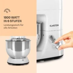 Lucia Küchenmaschine 3-in-1 2000 W / 2,7 PS 5 Ltr Edelstahl BPA-frei -Bestes Haushaltsgeräte Geschäft 10008236 de 0003 logo