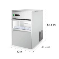 Powericer XXL Eiswürfelmaschine 160W 25 Kg/Tag 6 Kg Behälter Edelstahl -Bestes Haushaltsgeräte Geschäft 10013324 yy 0009 logo Klarstein Powericer XXL Ice Maker
