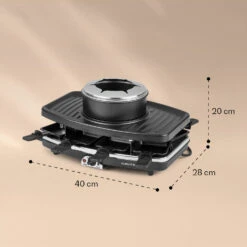 Entrecote 2-in-1 Raclettegrill & Fondue Naturstein 1100W 8 Personen 11 Entrecote 2-in-1 Raclettegrill & Fondue Naturstein 1100W 8 Personen -Bestes Haushaltsgeräte Geschäft 10022268 yy 0006 logo