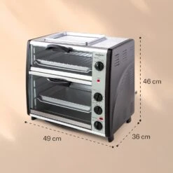 All-You-Can-Eat Doppel-Backofen Grillplatte 42 Liter 2350 Watt -Bestes Haushaltsgeräte Geschäft 10026452 yy 0005 logo