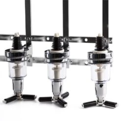 Hazlehov Quartett 4-fach Getränkespender Dosierer Wandmontage 10 Hazlehov Quartett 4-fach Getränkespender Dosierer Wandmontage -Bestes Haushaltsgeräte Geschäft 10026800 yy 0005 titel oneConcept Hazlehov Quartett Getraenkespender