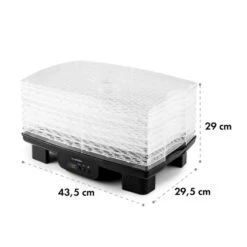 Bananarama Dörrautomat Schwarz 550W Trockner Dehydrator 6 Etagen -Bestes Haushaltsgeräte Geschäft 10027831 yy 0009 detail Klarstein Bananarama Doerrautomat schwarz reedit