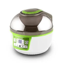 VitAir Turbo Heißluftfritteuse Grün-weiß 1400W Grillen Backen 9l -Bestes Haushaltsgeräte Geschäft 10028288 yy 0009 titel 08 Klarstein VitAir Heissluftfritteuse gruen weiss