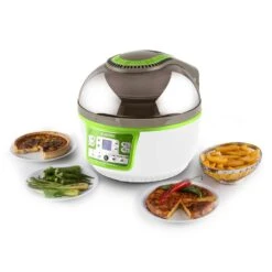 VitAir Turbo Heißluftfritteuse Grün-weiß 1400W Grillen Backen 9l -Bestes Haushaltsgeräte Geschäft 10028288 yy 0011 ambient klarstein vitair heissluft frieteuse