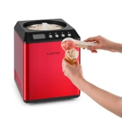 Vanilla Sky Eiscreme-Maschine Kompressor 2l 180W Edelstahl Rot -Bestes Haushaltsgeräte Geschäft 10028874 yy 0004 ambient Klarstein Vanilla Sky Eismaschine