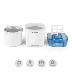 Creamberry Eiscremebereiter Flaschenkühler Frozen Yogurt 1,5l Weiß -Bestes Haushaltsgeräte Geschäft 10028925 yy 0003 logo Klarstein Creamberry Eisbereiter reedit