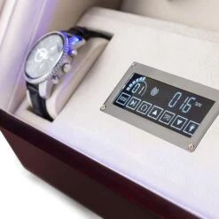 Klingenthal Uhrenbeweger Rechts-Links-Lauf Bis 2200U/d 12 Uhren RGB-LED Touch Abschließbar -Bestes Haushaltsgeräte Geschäft 10029479 yy 0006 logo