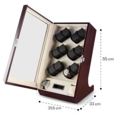 Klingenthal Uhrenbeweger Rechts-Links-Lauf Bis 2200U/d 12 Uhren RGB-LED Touch Abschließbar -Bestes Haushaltsgeräte Geschäft 10029479 yy 0009 logo