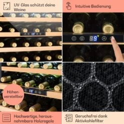 Vinsider 24 Built-In Uno Einbau-Weinkühlschrank 24 Flaschen 57 Liter 13 Vinsider 24 Built-In Uno Einbau-Weinkühlschrank 24 Flaschen 57 Liter -Bestes Haushaltsgeräte Geschäft 10029819 DE 0005 usp