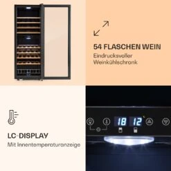 Vinamour 54 Duo Weinkühlschrank 2 Zonen 148 Ltr 54 Fl Touch-Display 11 Vinamour 54 Duo Weinkühlschrank 2 Zonen 148 Ltr 54 Fl Touch-Display -Bestes Haushaltsgeräte Geschäft 10030714 de 0004 logo