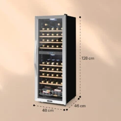 Vinamour 54 Duo Weinkühlschrank 2 Zonen 148 Ltr 54 Fl Touch-Display 13 Vinamour 54 Duo Weinkühlschrank 2 Zonen 148 Ltr 54 Fl Touch-Display -Bestes Haushaltsgeräte Geschäft 10030714 yy 0007 logo