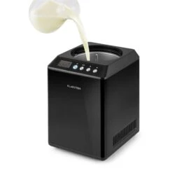 Vanilly Sky Family Eiscremebereiter Frozen Yoghurt 250W 2,5l Schwarz -Bestes Haushaltsgeräte Geschäft 10031848 yy 0005 detail Klarstein Vanilly Sky Family Eiscremebereiter schwarz