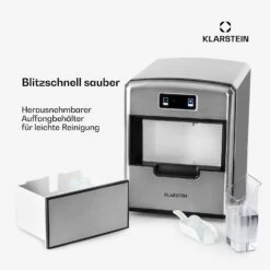 Metropolitan Eiswürfelmaschine 12kg/24h Digitales Display -Bestes Haushaltsgeräte Geschäft 10031881 de 0006 usp