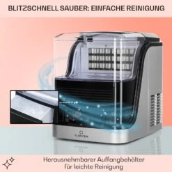 Kristall Eiswürfelmaschine Kristalleis 2 Größen 2,5l Wassertank -Bestes Haushaltsgeräte Geschäft 10031891 de 0005 usp