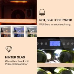 Vinovilla 17 Built-In Duo Weinkühlschrank 2 Zonen 53l 17 Fl. Glastür -Bestes Haushaltsgeräte Geschäft 10032030 de 0003 logo