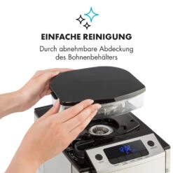 Aromatica X Kaffeemaschine Mahlwerk Glaskanne Aroma+ Edelstahl 14 Aromatica X Kaffeemaschine Mahlwerk Glaskanne Aroma+ Edelstahl -Bestes Haushaltsgeräte Geschäft 10032102 de 0005 logo