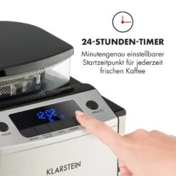 Aromatica X Kaffeemaschine Mahlwerk Glaskanne Aroma+ Edelstahl 15 Aromatica X Kaffeemaschine Mahlwerk Glaskanne Aroma+ Edelstahl -Bestes Haushaltsgeräte Geschäft 10032102 de 0006 logo