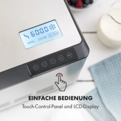 Dolce Bacio Eiscremebereiter Kompressor 2l LCD-Display Touch Edelstahl -Bestes Haushaltsgeräte Geschäft 10032322 de 0006 logo