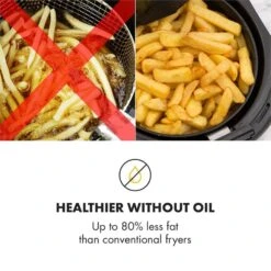 AirVital Heißluftfritteuse 1300W 2,5l CeraPlus-Antihaft Touch Weiß 15 AirVital Heißluftfritteuse 1300W 2,5l CeraPlus-Antihaft Touch Weiß -Bestes Haushaltsgeräte Geschäft 10032331 yy 0007 logo Klarstein AirVital Heissluftfritteuse 1300W weiss reedit