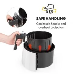 AirVital Heißluftfritteuse 1300W 2,5l CeraPlus-Antihaft Touch Weiß 16 AirVital Heißluftfritteuse 1300W 2,5l CeraPlus-Antihaft Touch Weiß -Bestes Haushaltsgeräte Geschäft 10032331 yy 0008 logo Klarstein AirVital Heissluftfritteuse 1300W weiss