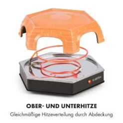 Capricciosa Pizzaofen 1500W Abdeckung Aus Terracotta Warmhaltefunktion -Bestes Haushaltsgeräte Geschäft 10032597 de 0007 logo