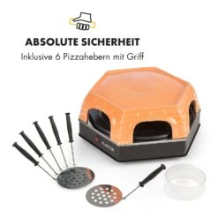 Capricciosa Pizzaofen 1500W Abdeckung Aus Terracotta Warmhaltefunktion -Bestes Haushaltsgeräte Geschäft 10032597 de 0008 logo