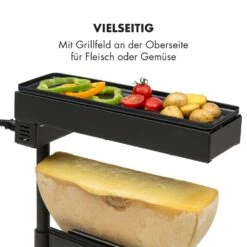Appenzell Peak Raclette Mit Grill 1000W Thermostatschalter Schwarz -Bestes Haushaltsgeräte Geschäft 10032694 de 0004 logo