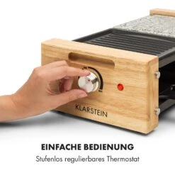 Chateaubriand Nuovo Raclette 1200W Aluminium / Stein 8 Personen Holz -Bestes Haushaltsgeräte Geschäft 10032729 de 0005 logo