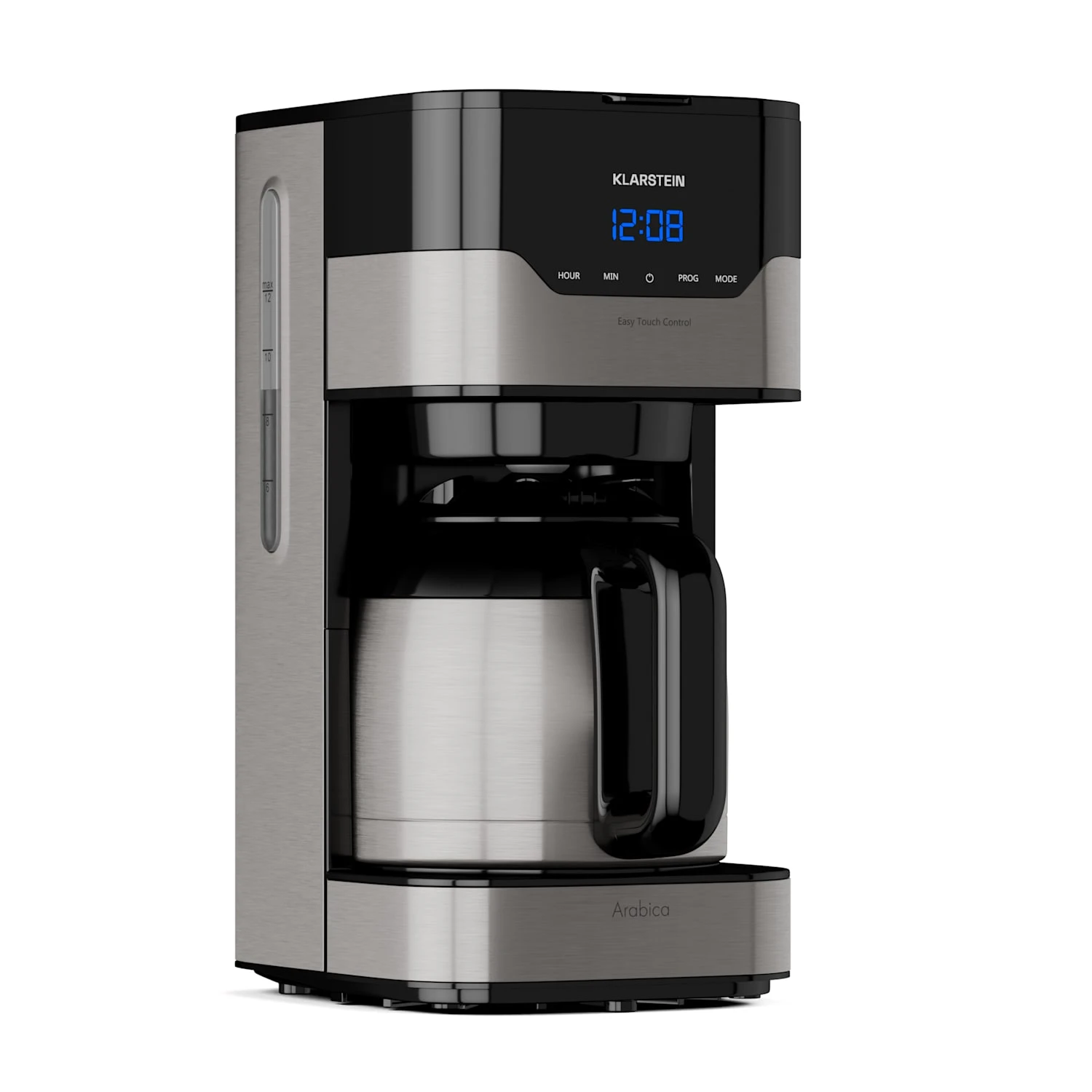 Kaffeemaschine Arabica 800W EasyTouch Control Silber/schwarz 1 Kaffeemaschine Arabica 800W EasyTouch Control Silber/schwarz