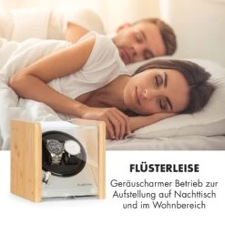 Hanoi 2 Uhrenbeweger, 2 Uhren, 3 Geschwindigkeiten, 4 Modi, Bambus -Bestes Haushaltsgeräte Geschäft 10032797 de 0006 logo