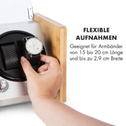 Hanoi 2 Uhrenbeweger, 2 Uhren, 3 Geschwindigkeiten, 4 Modi, Bambus -Bestes Haushaltsgeräte Geschäft 10032797 de 0007 logo