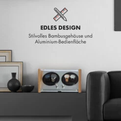 Hanoi 4 Uhrenbeweger, 4 Uhren, 3 Geschwindigkeiten, 4 Modi, Bambus -Bestes Haushaltsgeräte Geschäft 10032798 de 0005 logo