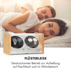 Hanoi 4 Uhrenbeweger, 4 Uhren, 3 Geschwindigkeiten, 4 Modi, Bambus -Bestes Haushaltsgeräte Geschäft 10032798 de 0006 logo