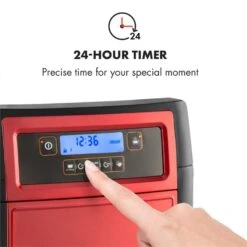 Aromatica II Duo Kaffeemaschine, Integriertes Mahlwerk, 1,25 L, Rot 15 Aromatica II Duo Kaffeemaschine, Integriertes Mahlwerk, 1,25 L, Rot -Bestes Haushaltsgeräte Geschäft 10032866 yy 0005 logo Klarstein Aromatica II Duo Kaffeemaschine rot