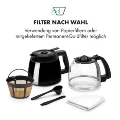 Aromatica II Set Kaffeemaschine, Mahlwerk, 1,25 L, Schwarz -Bestes Haushaltsgeräte Geschäft 10032874 de 0004 logo