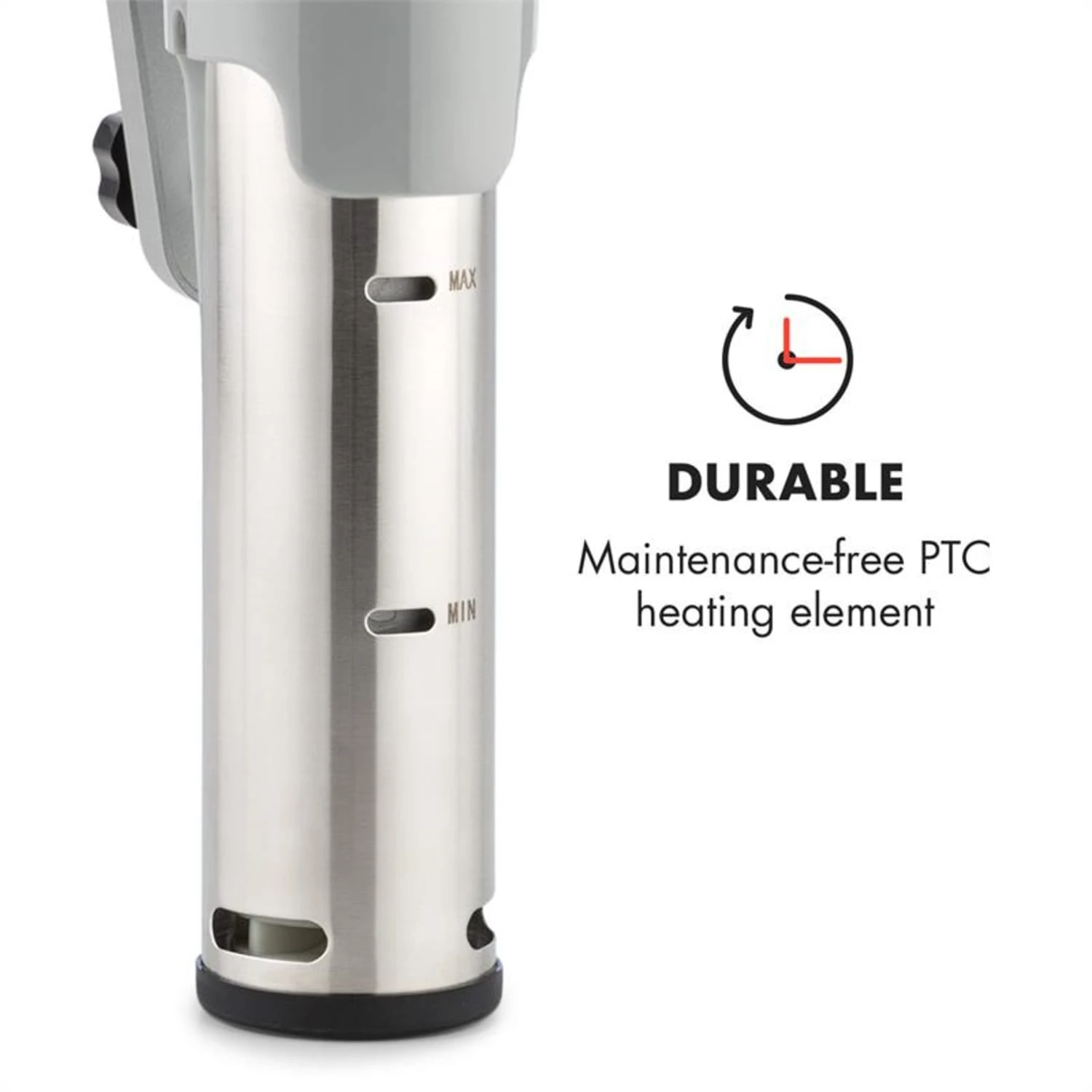 Quickstick Flex 1300W 3D Circulating 0-95 °C IPX7 Timer Silber 8 Quickstick Flex 1300W 3D Circulating 0-95 °C IPX7 Timer Silber – Bild 8