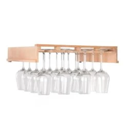 Barossa 102 Duo Weinglas-Regal Zubehör 16 Gläser 4 Schienen Echtholz -Bestes Haushaltsgeräte Geschäft 10032922 yy 0001 titel