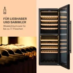 Barossa 77 Duo Weinkühlschrank 2 Zonen 191 L 77 Fl. Touch LED Schwarz -Bestes Haushaltsgeräte Geschäft 10032963 de 0003 logo