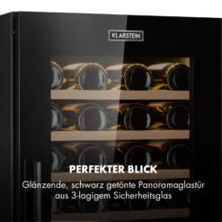 Barossa 77 Duo Weinkühlschrank 2 Zonen 191 L 77 Fl. Touch LED Schwarz -Bestes Haushaltsgeräte Geschäft 10032963 de 0007 logo