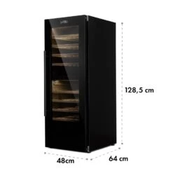 Barossa 77 Duo Weinkühlschrank 2 Zonen 191 L 77 Fl. Touch LED Schwarz -Bestes Haushaltsgeräte Geschäft 10032963 yy 0009 logo