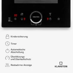 Delicatessa Slim Domino Induktionskochfeld 3500W Timer Schwarz 15 Delicatessa Slim Domino Induktionskochfeld 3500W Timer Schwarz -Bestes Haushaltsgeräte Geschäft 10033015 de 0006 usp