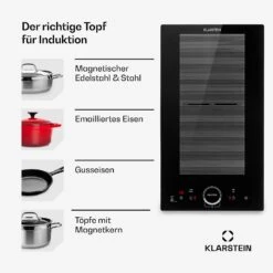 Delicatessa Slim Domino Induktionskochfeld 3500W Timer Schwarz 17 Delicatessa Slim Domino Induktionskochfeld 3500W Timer Schwarz -Bestes Haushaltsgeräte Geschäft 10033015 de 0008 usp