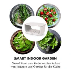 GrowIt Farm Smart Indoor Garden 28 Pflanzen 48W LED 8 Liter 15 GrowIt Farm Smart Indoor Garden 28 Pflanzen 48W LED 8 Liter -Bestes Haushaltsgeräte Geschäft 10033115 de 0004 logo