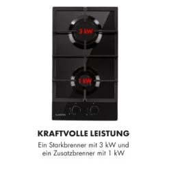 Ignito Domino Gaskochfeld 2-flammig Sabaf-Brenner Glaskeramik Schwarz 14 Ignito Domino Gaskochfeld 2-flammig Sabaf-Brenner Glaskeramik Schwarz -Bestes Haushaltsgeräte Geschäft 10033131 de 0006 logo