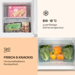 Audrey Kühl- & Gefrierkombination 97l/39l Retro-Look 2 Böden -Bestes Haushaltsgeräte Geschäft 10033193 de 0004 logo