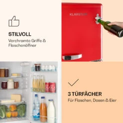 Audrey Kühl- & Gefrierkombination 97l/39l Retro-Look 2 Böden -Bestes Haushaltsgeräte Geschäft 10033193 de 0005 logo