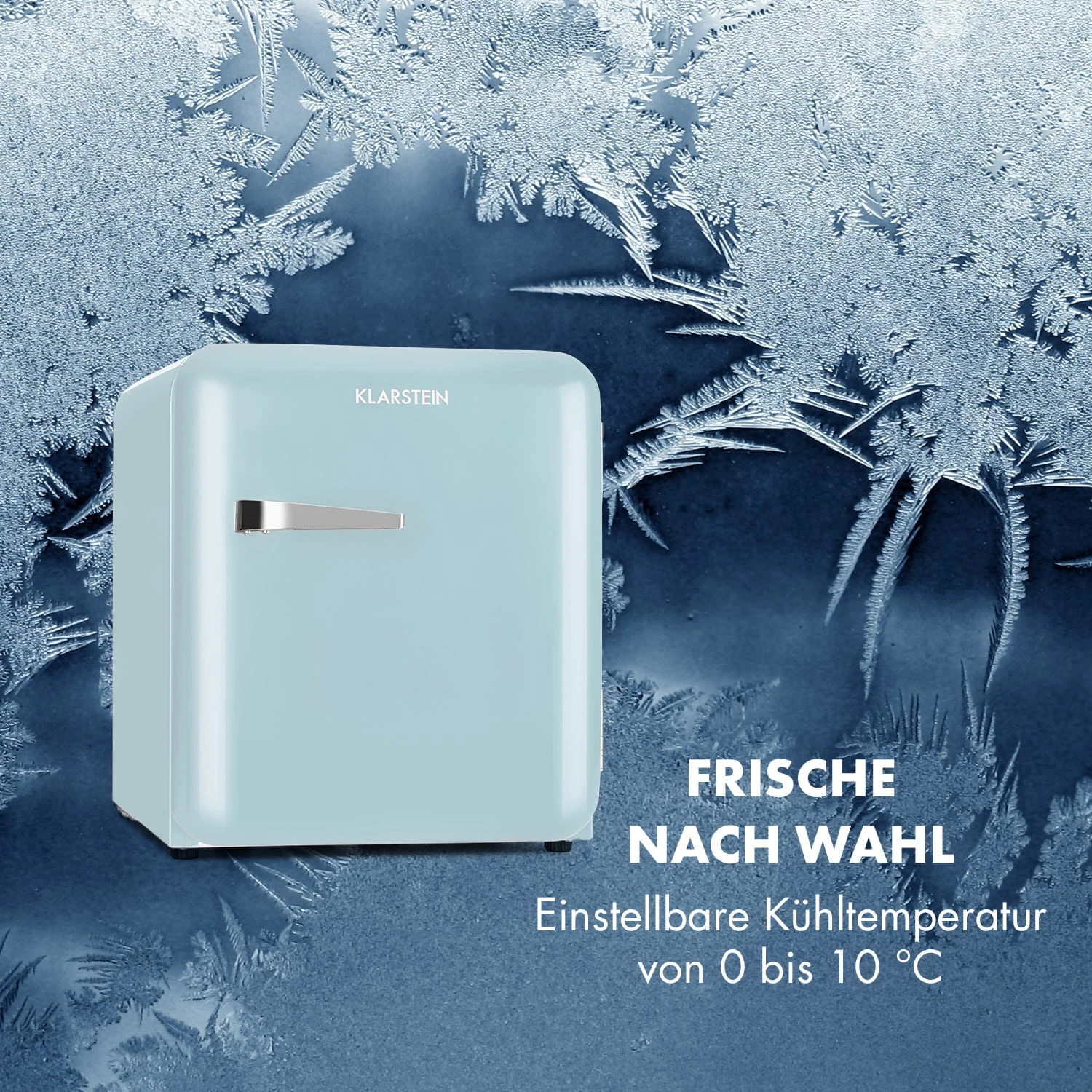 Audrey Mini Retro-Kühlschrank 48l 2 Ebenen 8 Audrey Mini Retro-Kühlschrank 48l 2 Ebenen – Bild 8