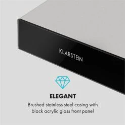 Contempo Unterbau-Dunstabzugshaube 60cm 175m³/h LED Edelstahl Acryl 17 Contempo Unterbau-Dunstabzugshaube 60cm 175m³/h LED Edelstahl Acryl -Bestes Haushaltsgeräte Geschäft 10033470 uk 0007 logo Klarstein Contempo Unterbau Dunstabzugshaube reedit