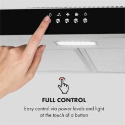 Contempo Unterbau-Dunstabzugshaube 60cm 175m³/h LED Edelstahl Acryl 18 Contempo Unterbau-Dunstabzugshaube 60cm 175m³/h LED Edelstahl Acryl -Bestes Haushaltsgeräte Geschäft 10033470 uk 0008 logo Klarstein Contempo Unterbau Dunstabzugshaube reedit